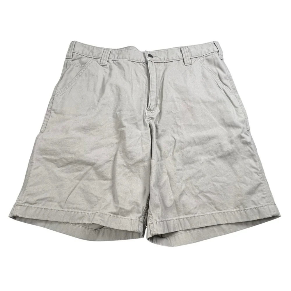 Carhartt Mens 36 Tan Rugged Flex Relaxed Fit Canvas Work Short 9